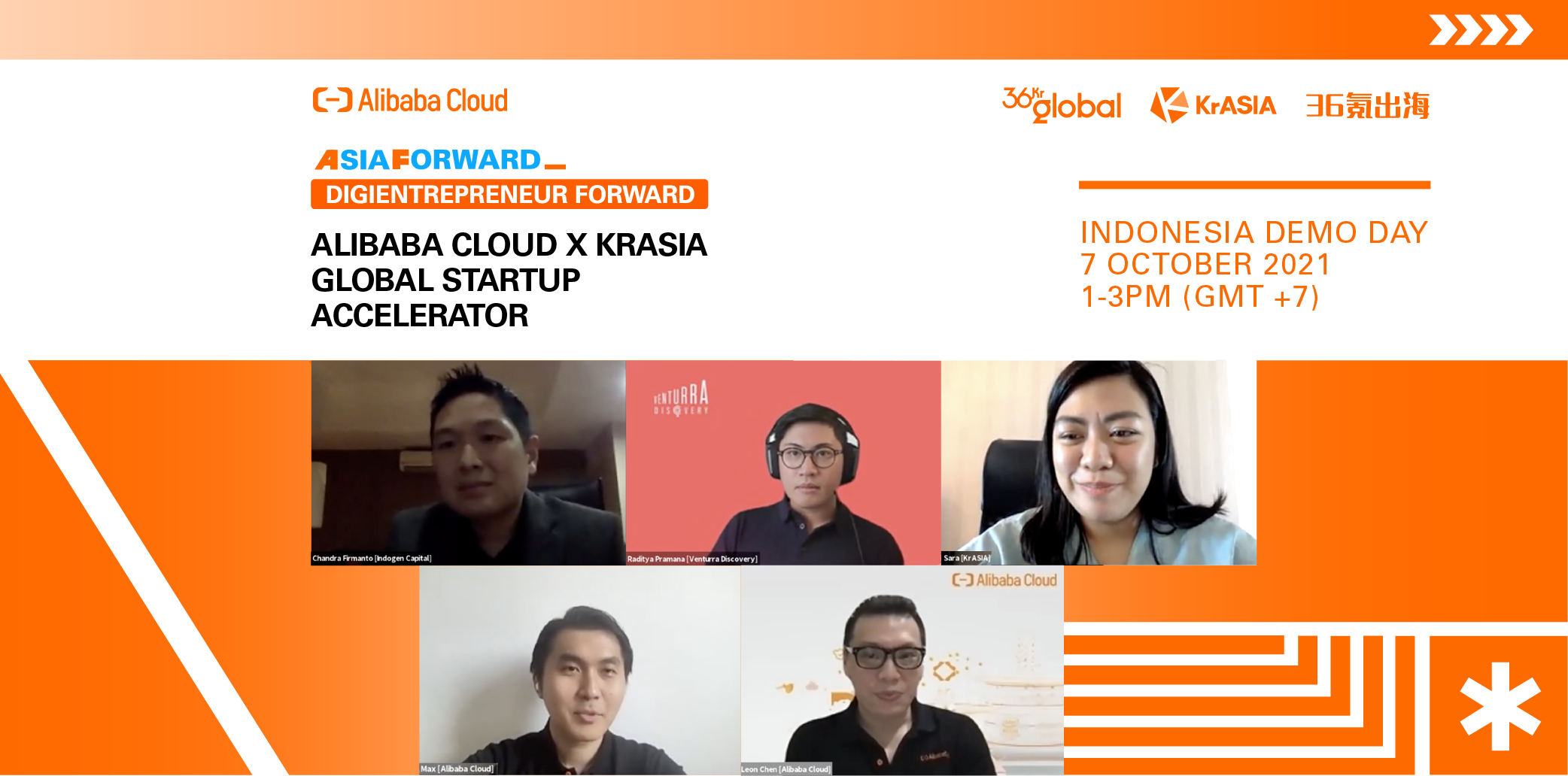 Recap of the Alibaba Cloud x KrASIA Global Startup Accelerator Indonesia Demo Day