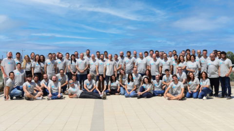 The NeuroBlade team. Photo by Kalef Regev. Courtesy of NeuroBlade via NoCamels.