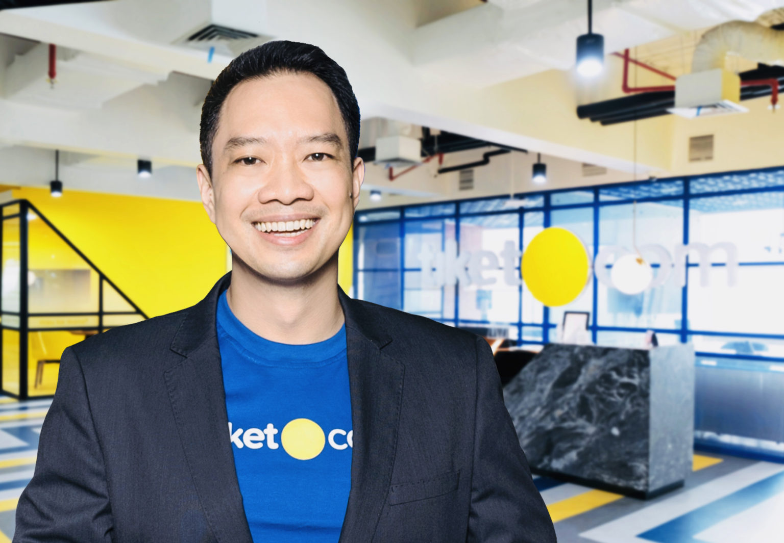 George Hendrata, CEO of Tiket.com. Photo courtesy of Tiket.com