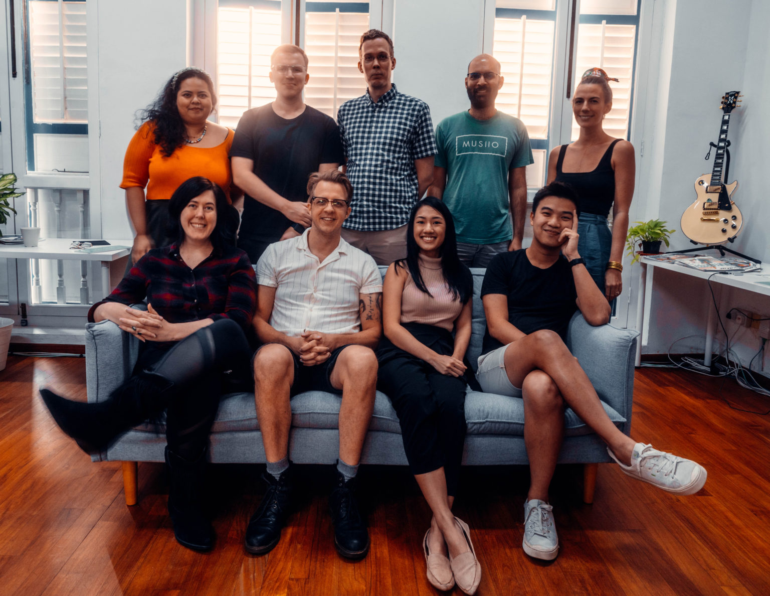 Musiio Team. Courtesy of Musiio. 