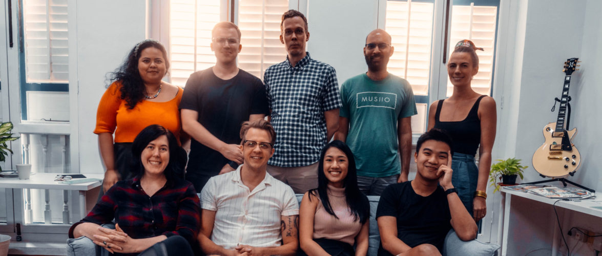 Musiio Team. Courtesy of Musiio. 