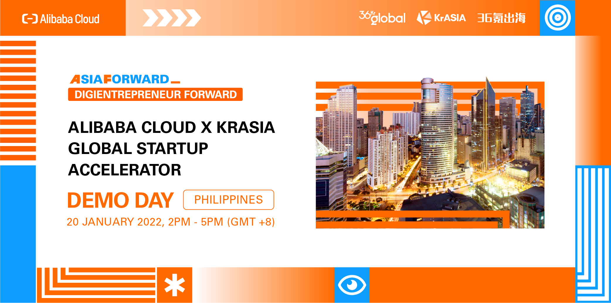 Registration opens for the Alibaba Cloud x KrASIA Global Startup Accelerator Philippines Demo Day