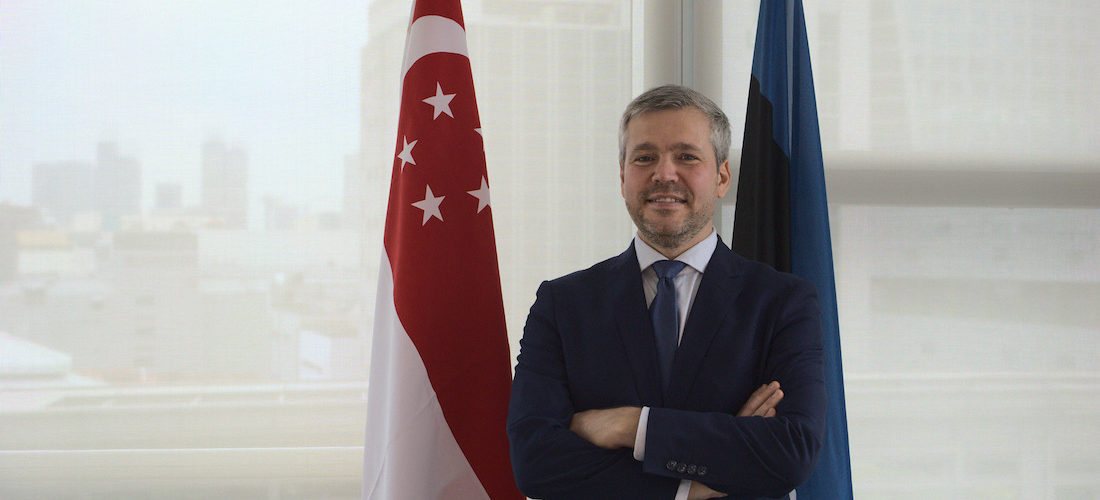 Priit Turk, Estonian ambassador to Singapore. Courtesy of Estonian embassy.