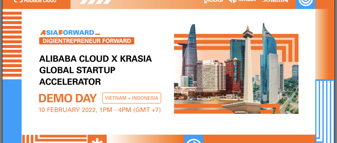 Registration opens for the Alibaba Cloud x KrASIA Global Startup Accelerator Vietnam-Indonesia joint Demo Day
