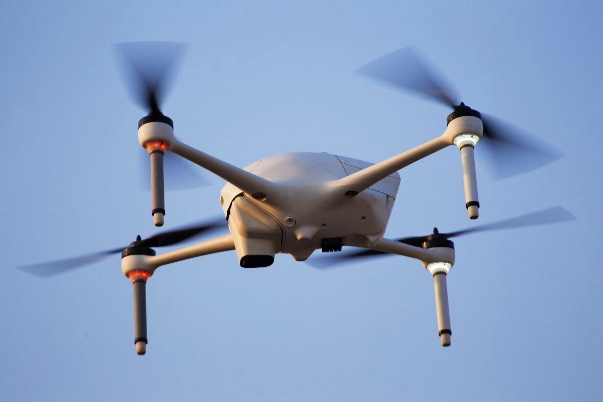 Airobotics drone. Photo courtesy of Airbotics via NoCamels.