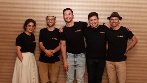 The ZzappMalaria team. Photo courtesy of ZzappMalaria via NoCamels.