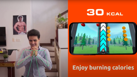 Screenshot from demonstration video by Fitforce.