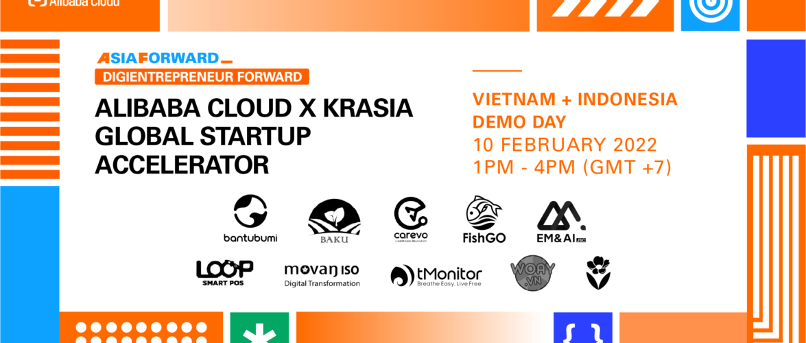 Alibaba Cloud x KrASIA Global Startup Accelerator announces finalists for joint Vietnam-Indonesia Demo Day