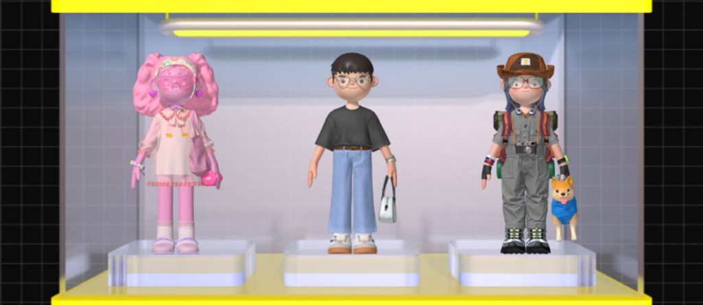 Jelly avatars. Screenshot by KrASIA.