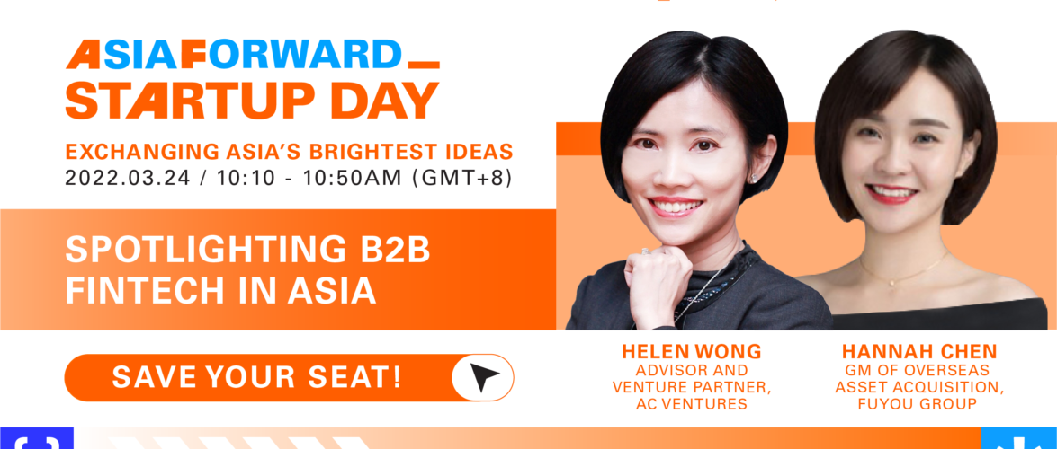 Fintech at AsiaForward Startup Day 2022