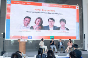 Vietnam has strong traits and advantages that make it a suitable home base for startups in Southeast Asia, panelists said. Photo by KrASIA.