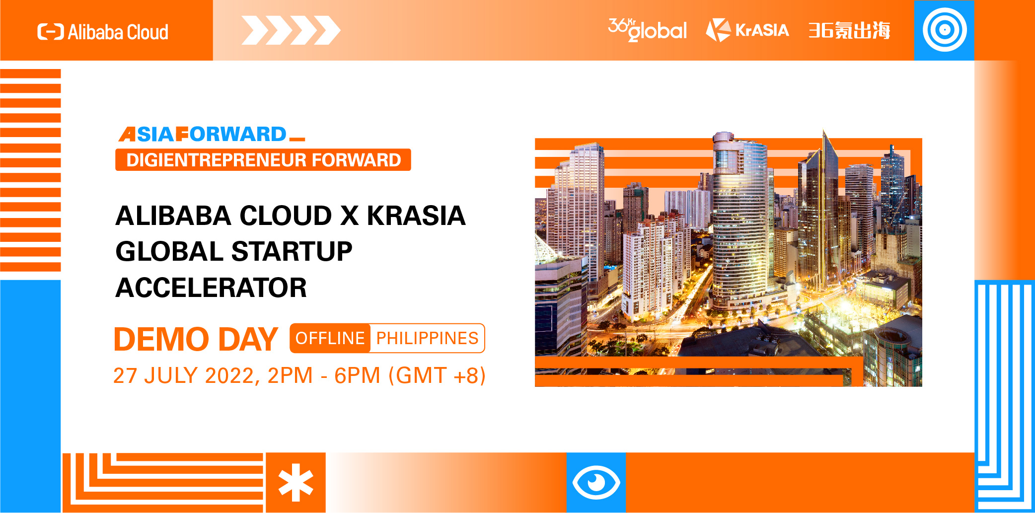 Apply to take part in the next Alibaba Cloud x KrASIA Global Startup Accelerator Philippines Demo Day