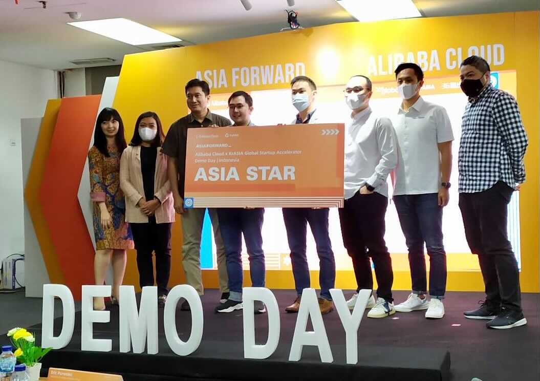 Duckie Land menempati posisi pertama pada hari demo Alibaba x KrASIA Global Startup Accelerator di Indonesia