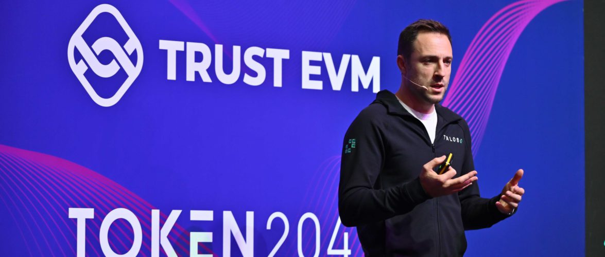 Talos co-founder & CEO Anton Katz at TOKEN2049, which was held in in Singapore in September 2022.