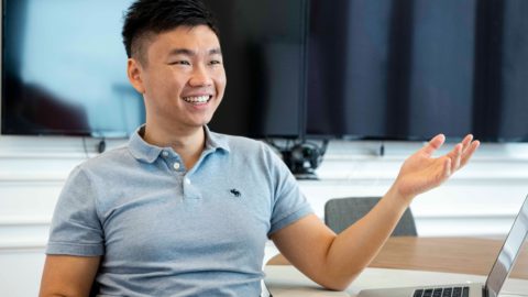 CEO and co-founder of Glints, Oswald Yeo. Image courtesy of Glints.
