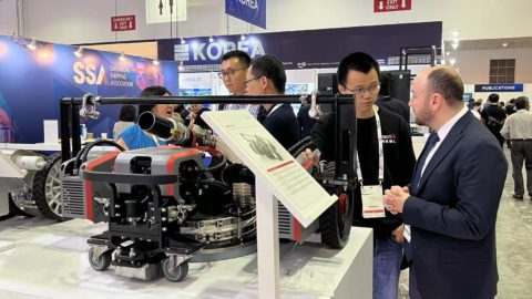 RobotPlusPlus to Showcase HighMate V40 Hydroblasting Robot at Sea Asia Event