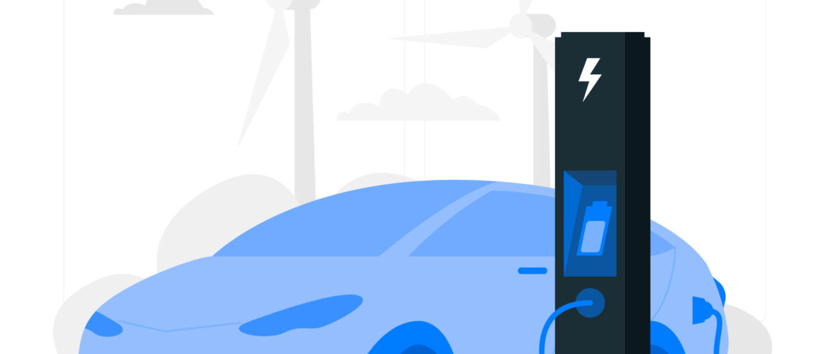 Electric vehicle. Graphic courtesy of Freepik.