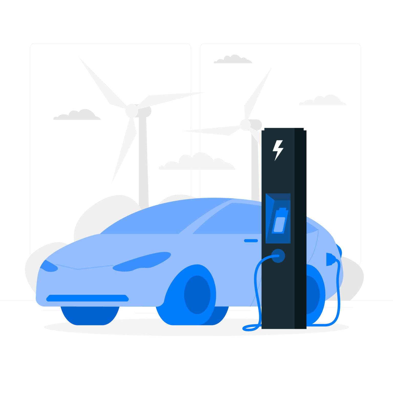 Electric vehicle. Graphic courtesy of Freepik.