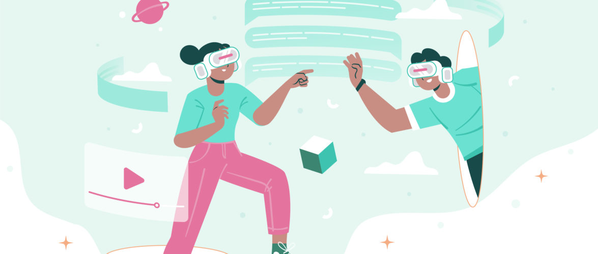 Virtual reality. Graphic courtesy of Freepik.