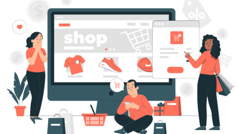 E-commerce. Graphic courtesy of Freepik.