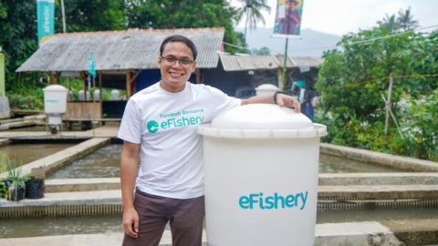 Picture of eFishery co-founder and CEO Gibran Huzaifah.