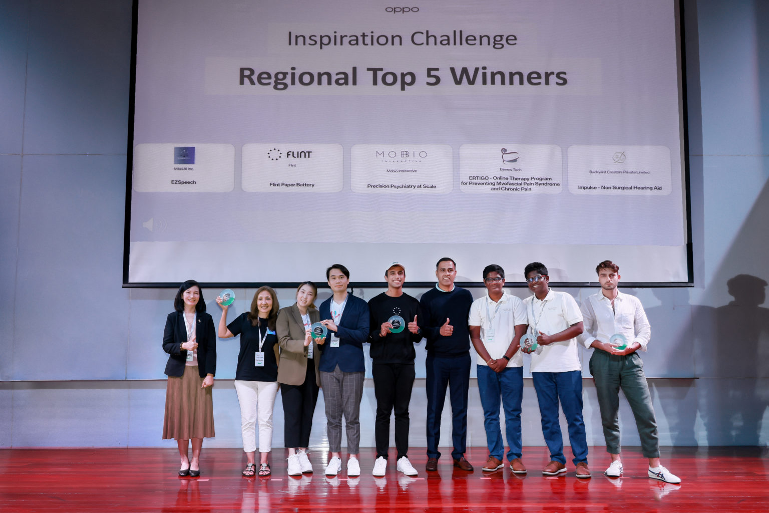Empowering innovation: OPPO announces regional winners of Inspiration Challenge in Bangkok