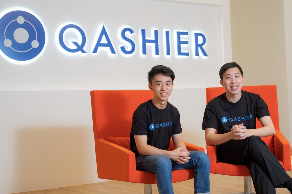 Photo of Qashier's co-founders.