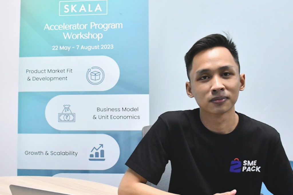 Hendriansyah, co-founder and CEO of SMEs Pack.