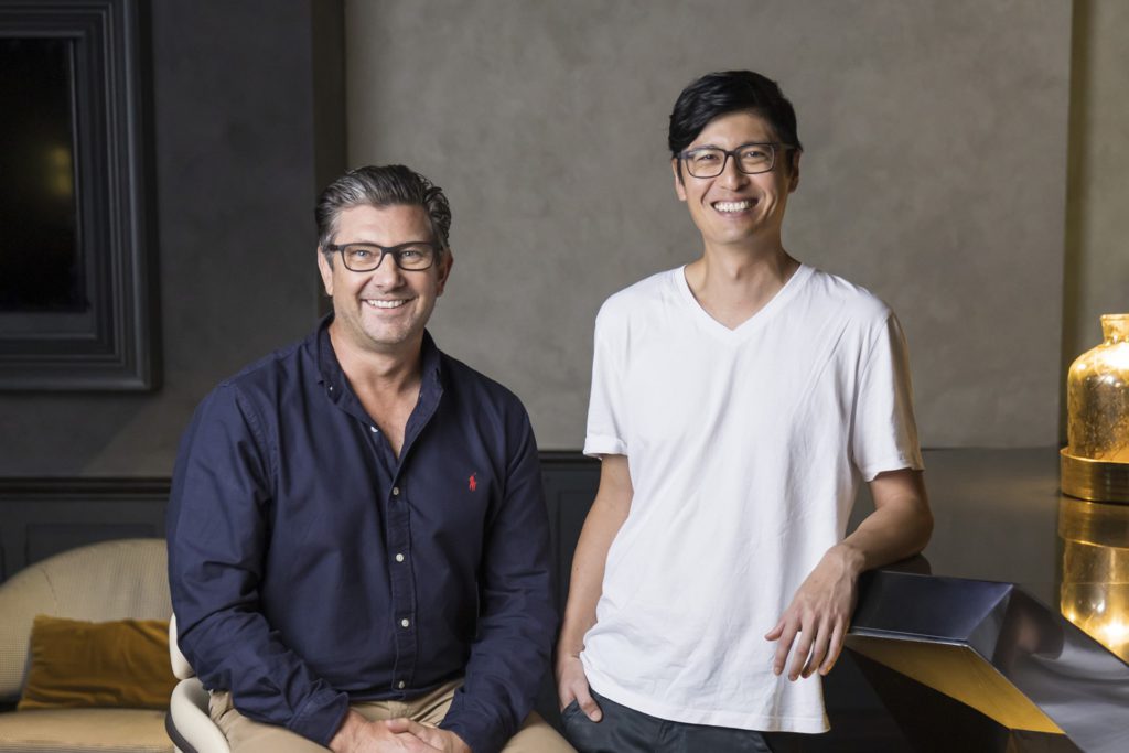 Photo of Employment Hero’s co-founders Ben Thompson (left) and Dave Tong. Thompson serves as CEO of the company while Tong undertakes the role of CTO.