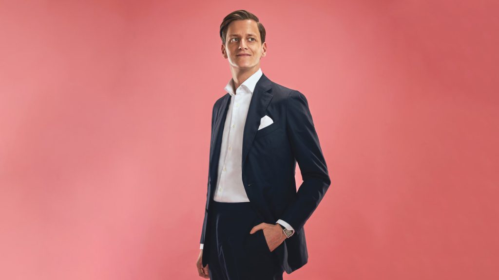 Photo of Alexander Friedhoff, co-founder and CEO of Etaily.