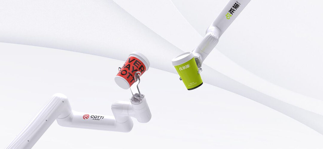 Cotti Coffee is introducing robots to its new coffee and tea stores