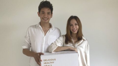 Photo of Brandon Lim, founder of Meals In Minutes, and Khiara Mia, co-founder of Meals In Minutes. Photo courtesy of Meals In Minutes