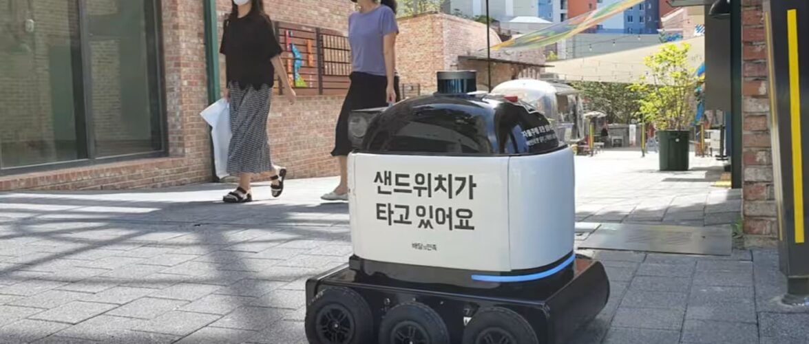 Allowed on sidewalks, South Korean delivery robots poised to take off