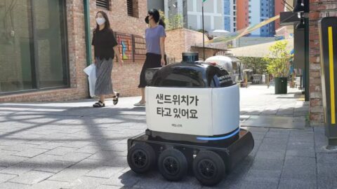Allowed on sidewalks, South Korean delivery robots poised to take off