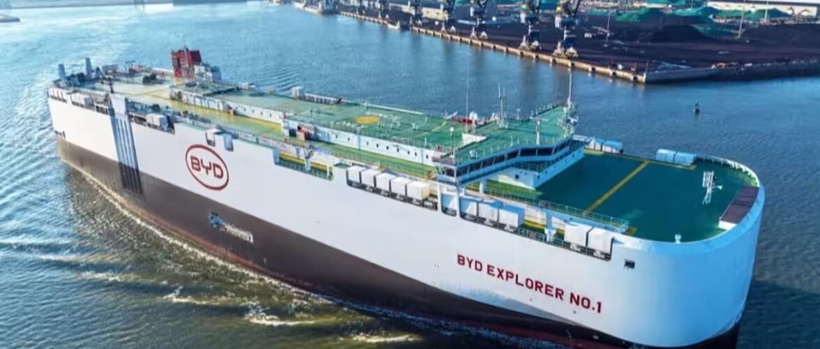 BYD to deploy fleet of eight car carriers to underpin global EV expansion