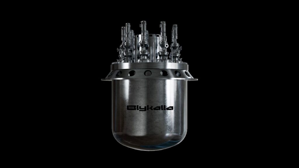 Promotional image of Blykalla’s small modular reactor.
