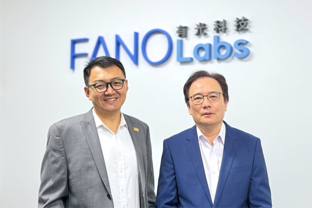 Photo of Miles Wen (left) and Victor OK Li, co-founders of Fano Labs.