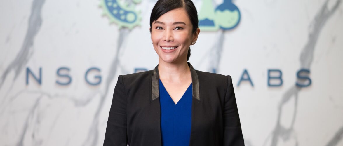 Photo of Daphne Teo, founder and CEO of NSG BioLabs. Photo courtesy of NSG BioLabs.