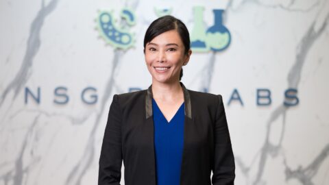 Photo of Daphne Teo, founder and CEO of NSG BioLabs. Photo courtesy of NSG BioLabs.