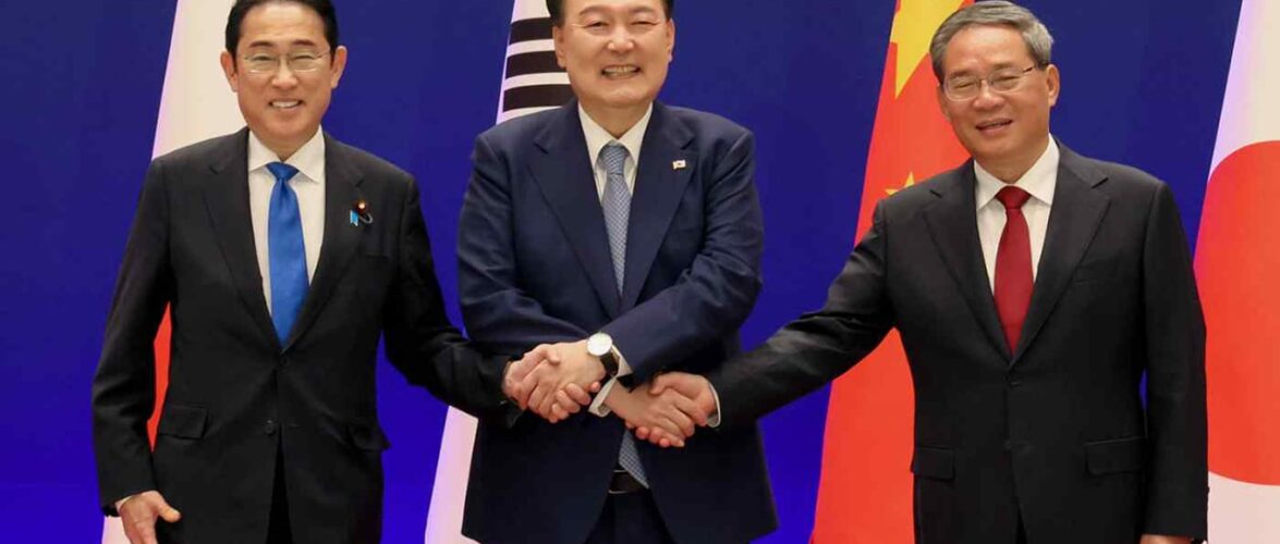 China, Japan, and South Korea vow to seek progress on FTA