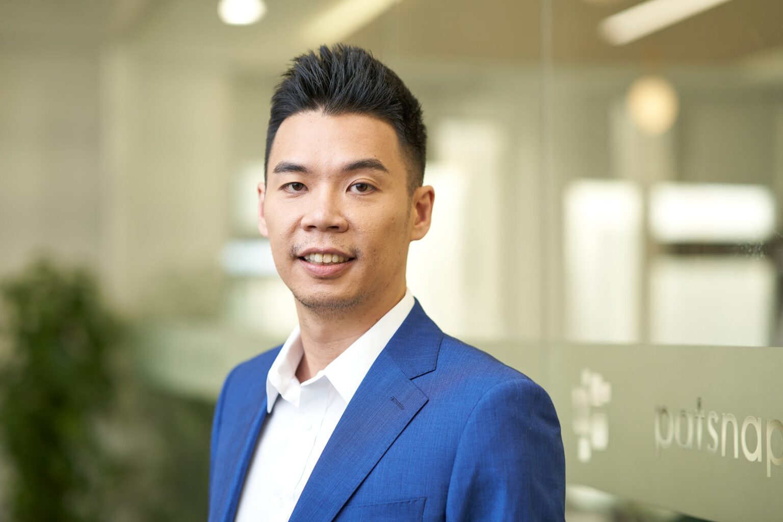 Photo of Jeffrey Tiong, founder and CEO of PatSnap. Photo courtesy of PatSnap.