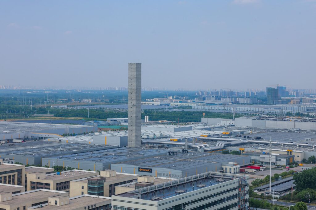 Photo of Continental’s factory in Hefei, China.