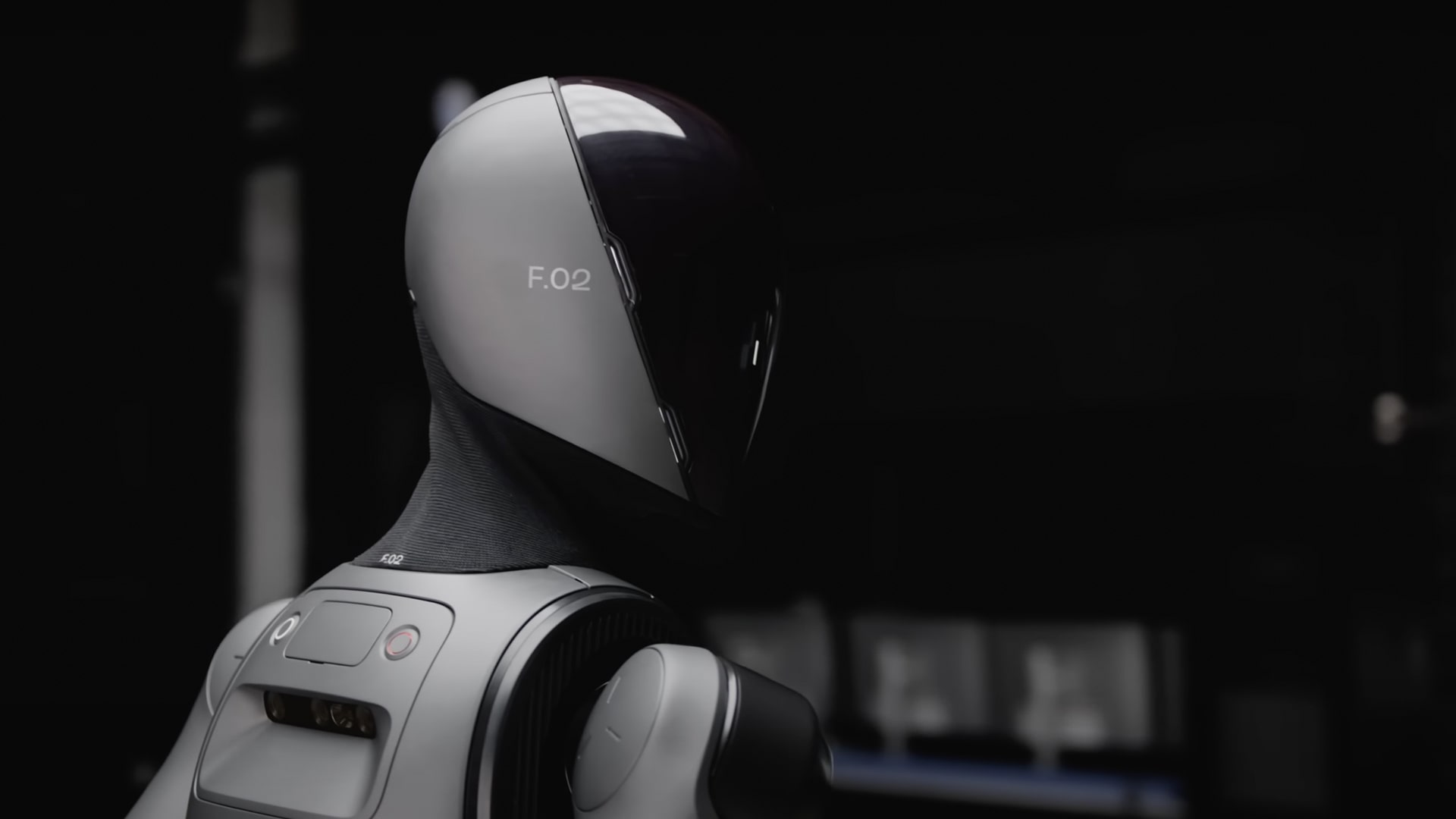 Image of the Figure 02 humanoid robot, developed by Figure AI.