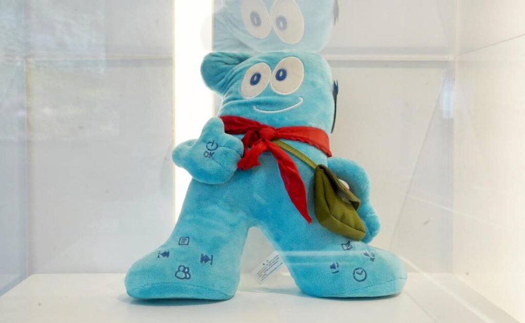 Photo of a Haibao toy.