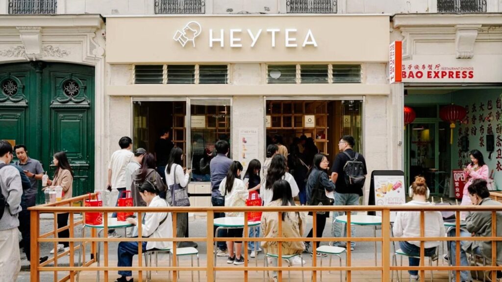 Chagee and Heytea’s Paris pop-ups drew crowds amid Olympic buzz