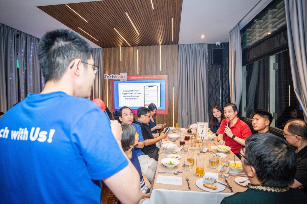 Photo of a Tech Kaki community event organized by GovTech.