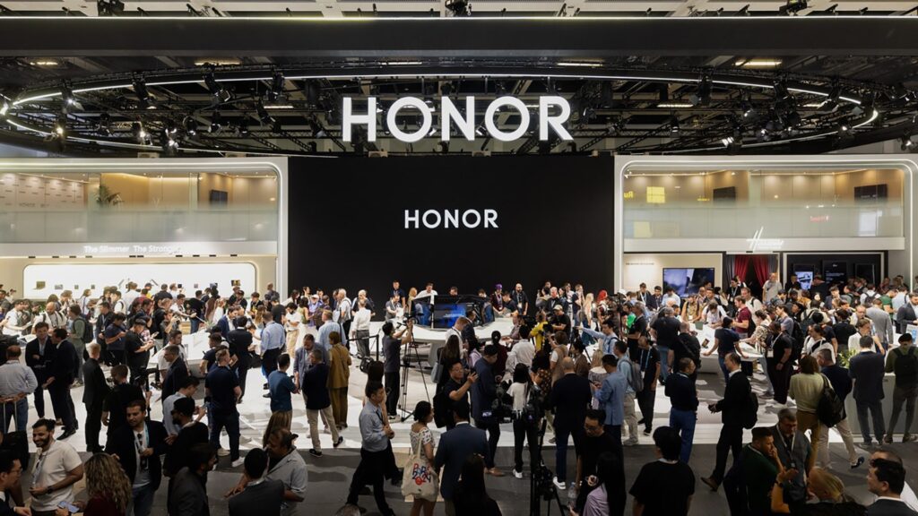 Photo of Honor’s booth at IFA 2024.