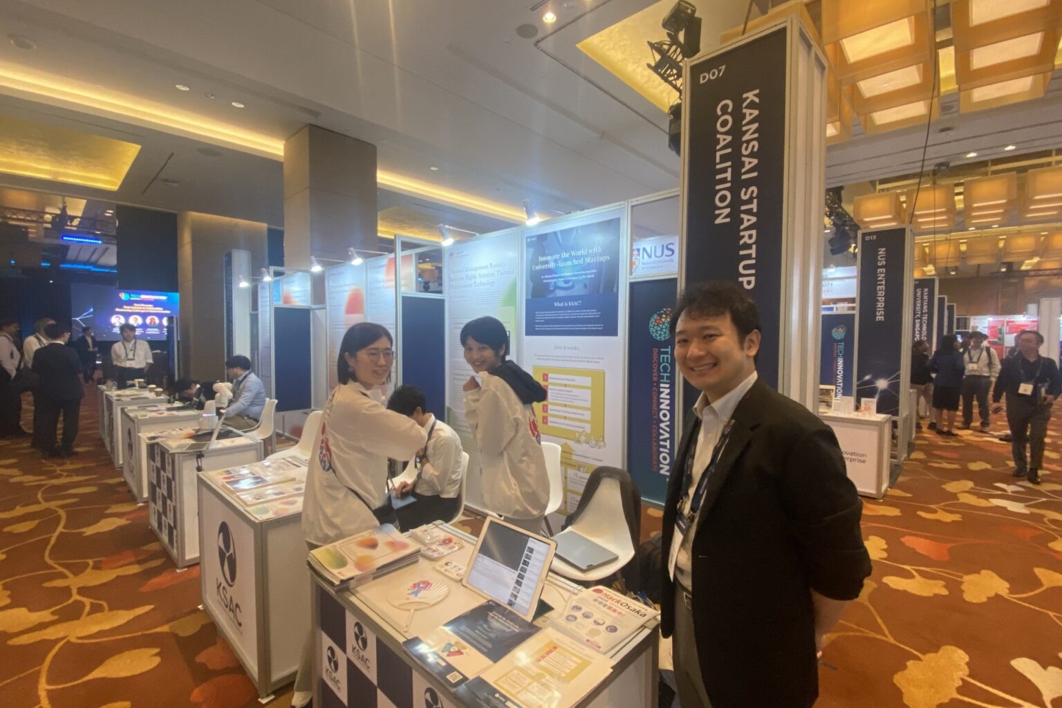 Kansai innovators connect with the world at Singapore’s TechInnovation 2024