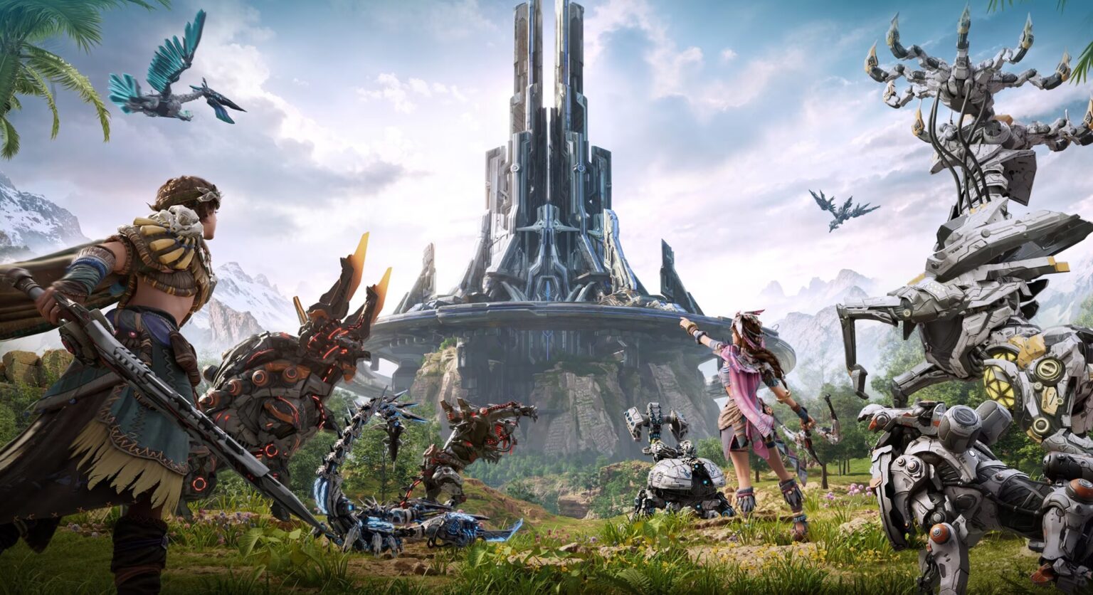 Tencent’s new survival game leans heavily on Horizon Zero Dawn aesthetics