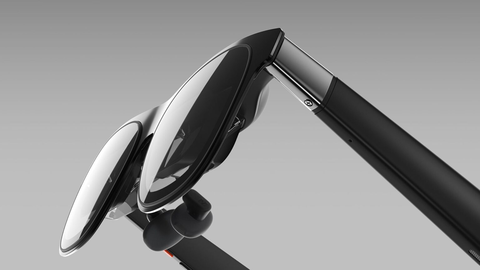 Image features the Xreal One, the newest model in Xreal's lineup of AR glasses. Image and header image source: Xreal.